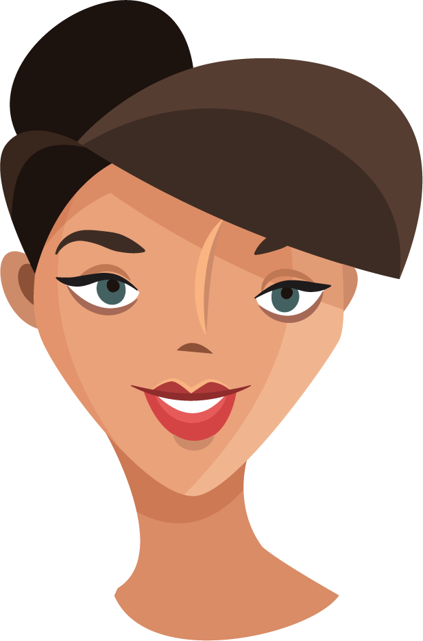 charming cartoon style avatar illustration for digital profiles and social media engagement