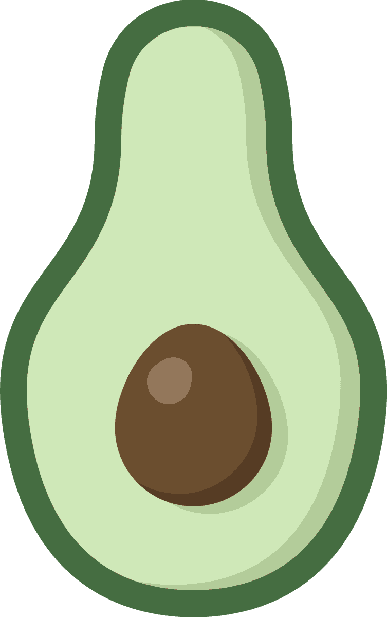 avocado cooking ingredients tools vector for delicious recipes and healthy dishes