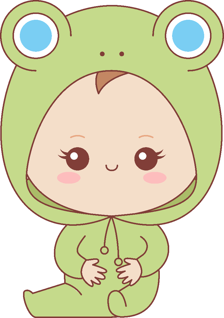 baby collection kawaii japanese babies in adorable frog costume for children's decor