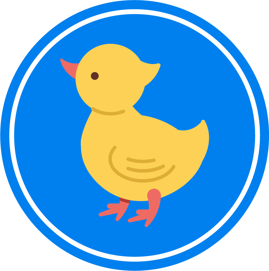 baby elements colored circles isolation for playful illustrations and educational materials