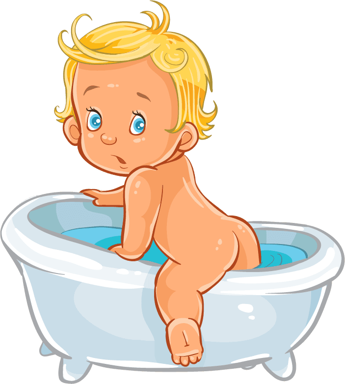baby taking a bath small children take bath