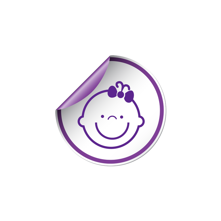 baby toy care sticker icons for safe and fun playtime organization and tracking