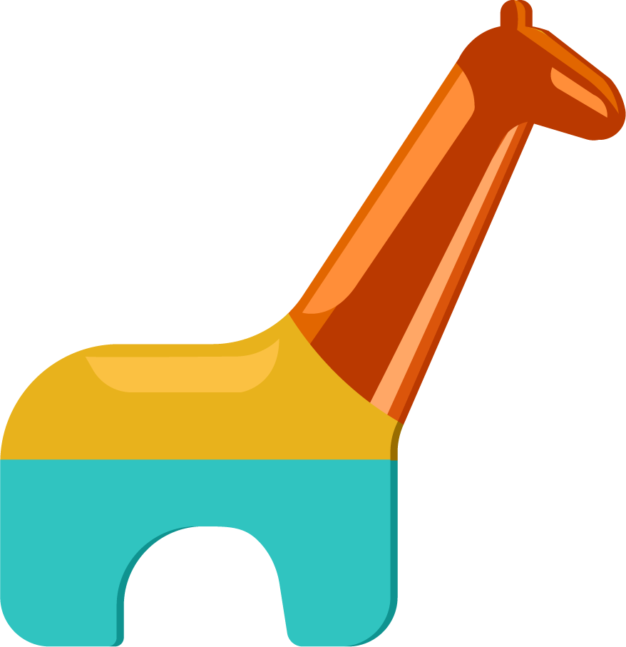 baby toys icons colorful modern sketch