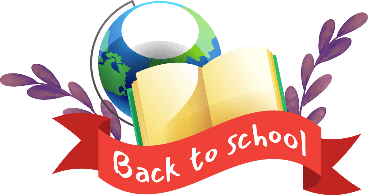 back to school icon collection featuring globe and open book for education enthusiasts