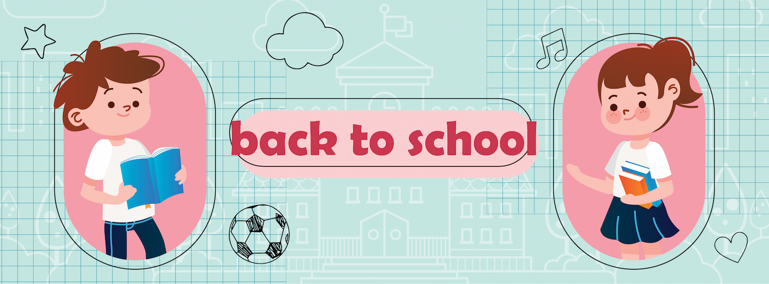 back2school facebook page cover template for engaging and vibrant student life representation