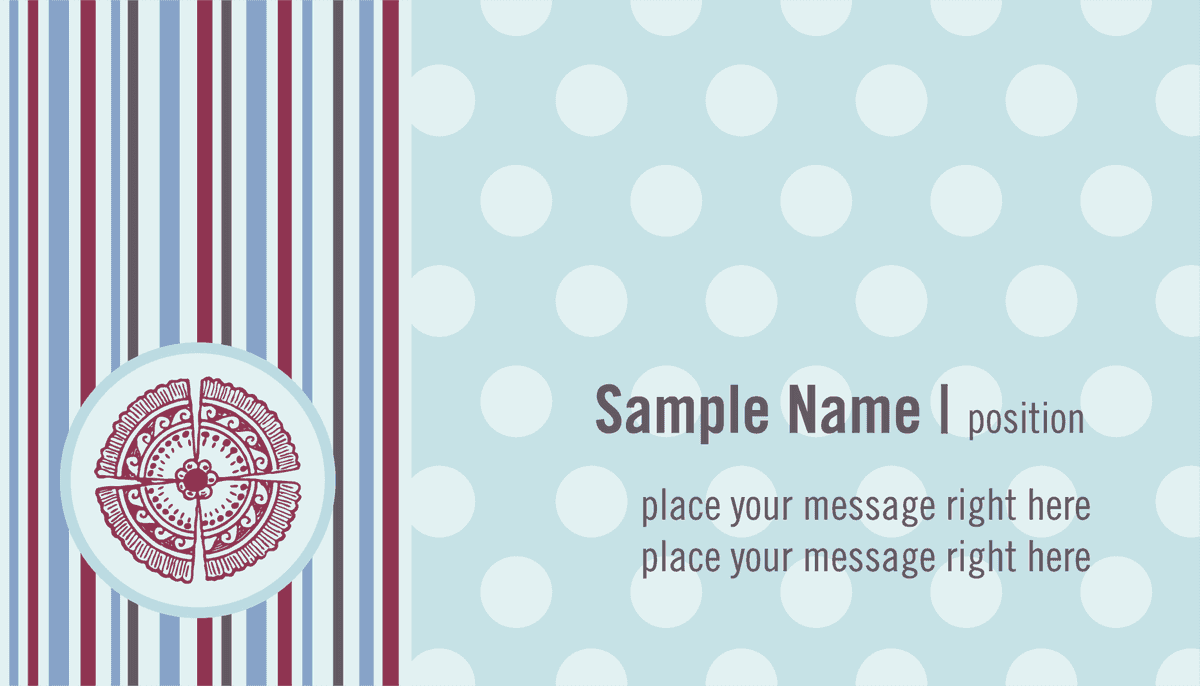 beautiful background pattern card vector with circular motif and playful color scheme for events