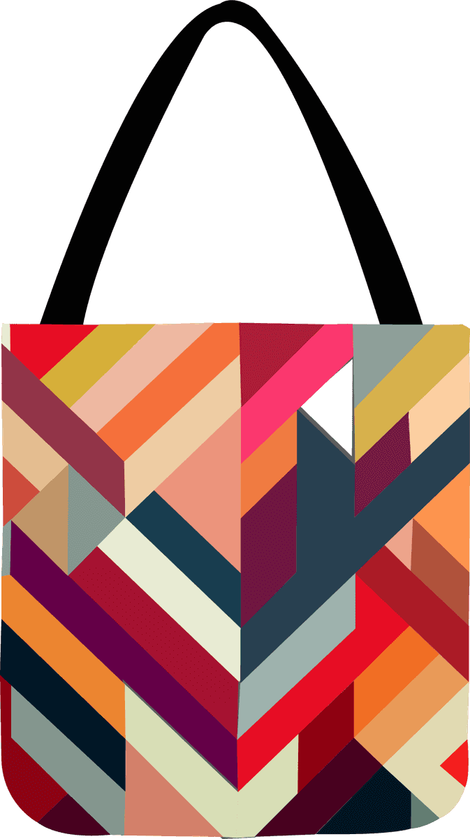 bags templates colorful abstract pattern 