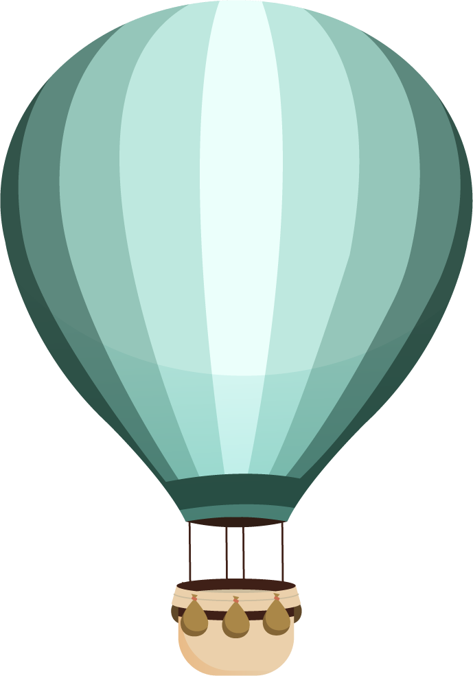 balloon icons colorful flat sketch for fun adventures and vibrant celebrations