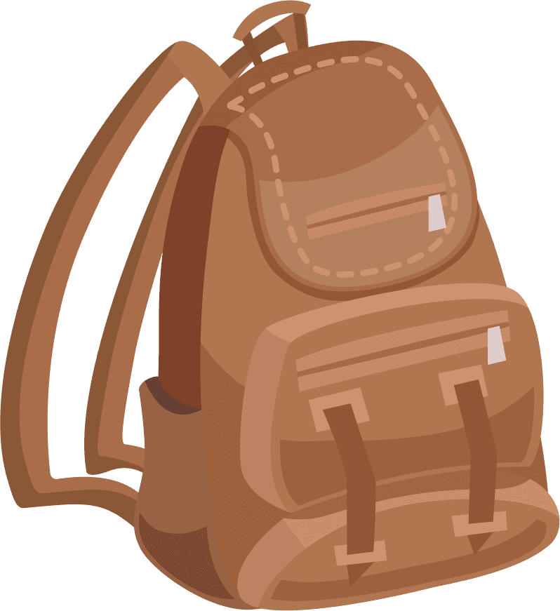 balo camping scouting elements set for outdoor adventures and nature exploration