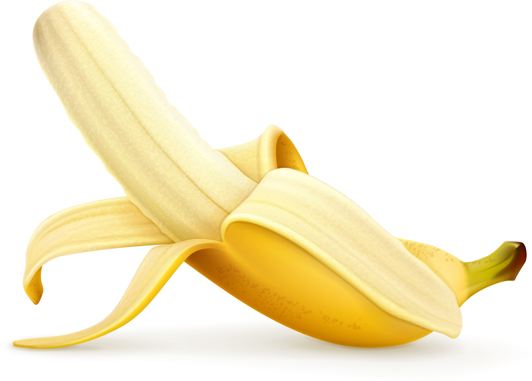 banana juice and splash vector illustration for refreshing drink and tropical vibes