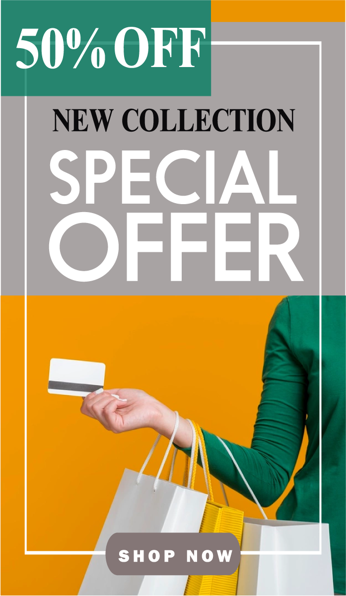 banner patterns and textures showcasing special offer for new collection sales