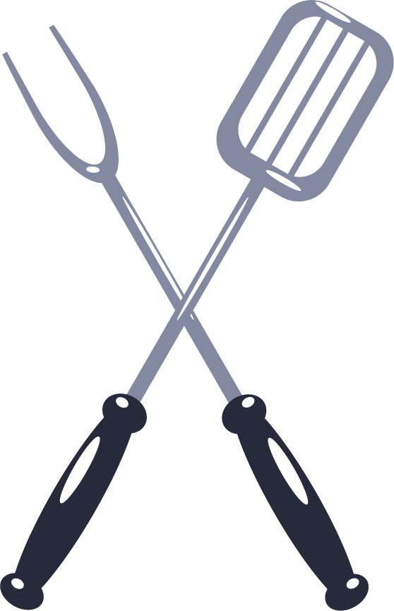 barbecue grill icon food kitchen tools