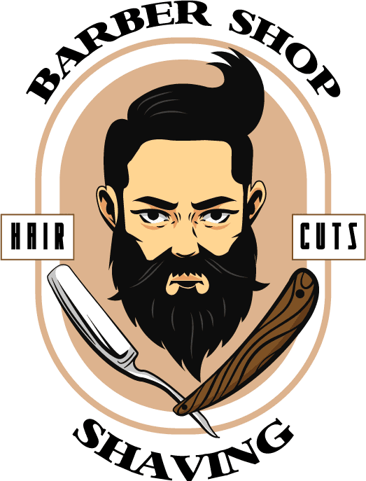 barber shop logo templates vintage design tools sketch