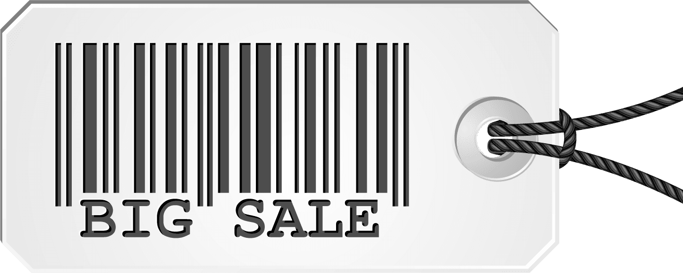 barcode creative barcode vector for promotional offers on product labels and tags