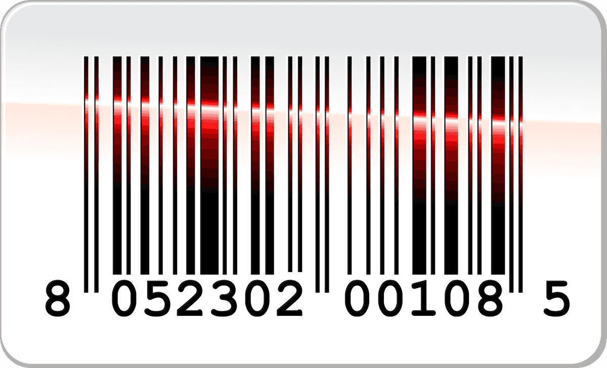 creative barcode vector featuring sleek lines and vibrant color for retail applications