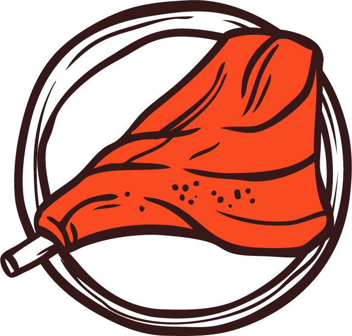 bbq grill colored icons food vegetables