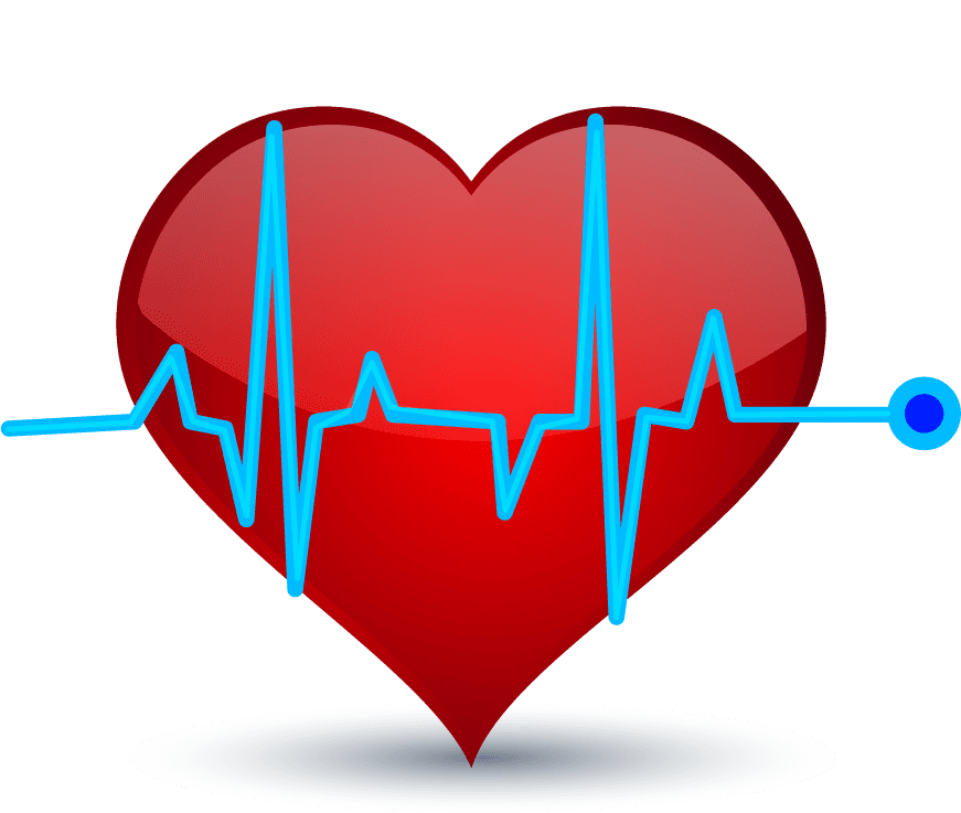 beating heart medical icons bella series