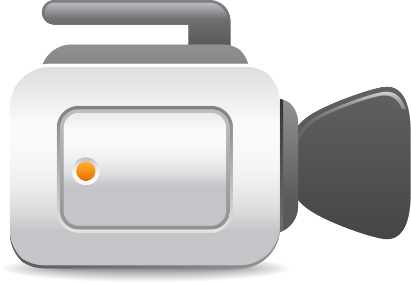 beautiful and practical icon vector for capturing memories in modern multimedia applications