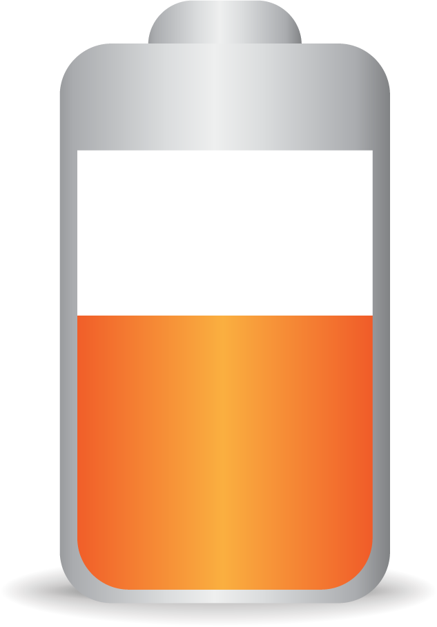 beautiful and practical icon vector for battery monitoring and energy status tracking