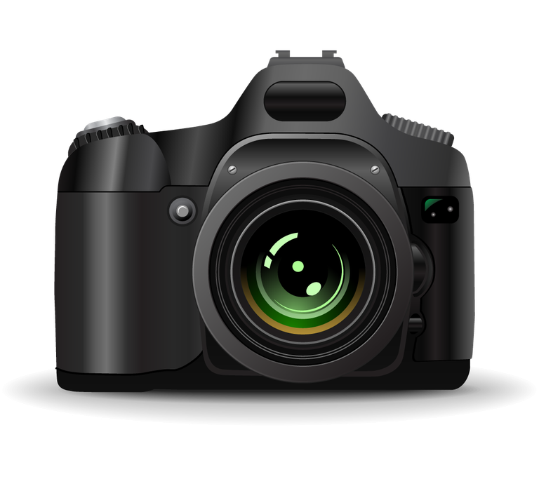 beautiful and practical icon vector representation of a professional camera for creative projects