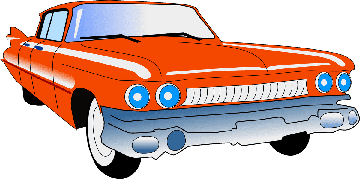 beautiful car cartoon transportation vectors for fun and creative projects