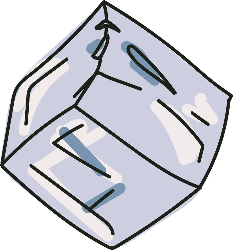 beautiful ice cube clipart vector for refreshing beverages and cool designs in various projects