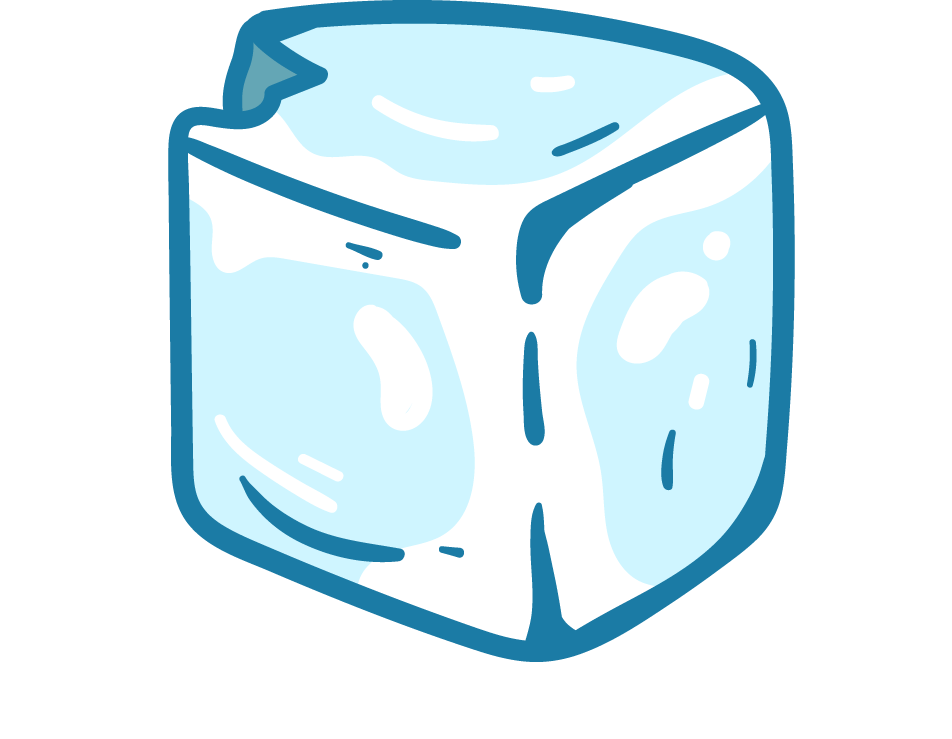 beautiful ice cube clipart vector for refreshing beverages and creative projects