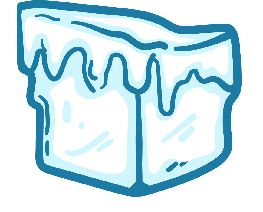 beautiful ice cube clipart vector for refreshing summer drinks and cool recipes