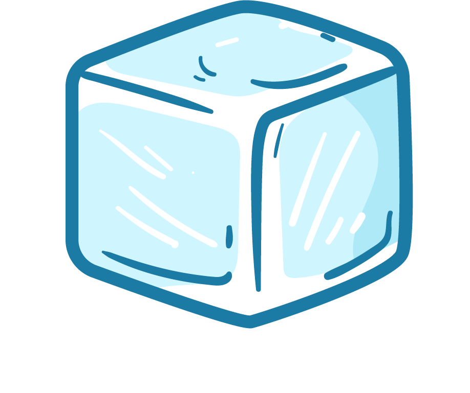 beautiful ice cube clipart vector for cool drinks and refreshing beverages