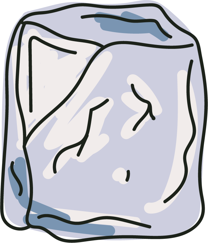 beautiful ice cube clipart vector for refreshing drinks and fun summer projects