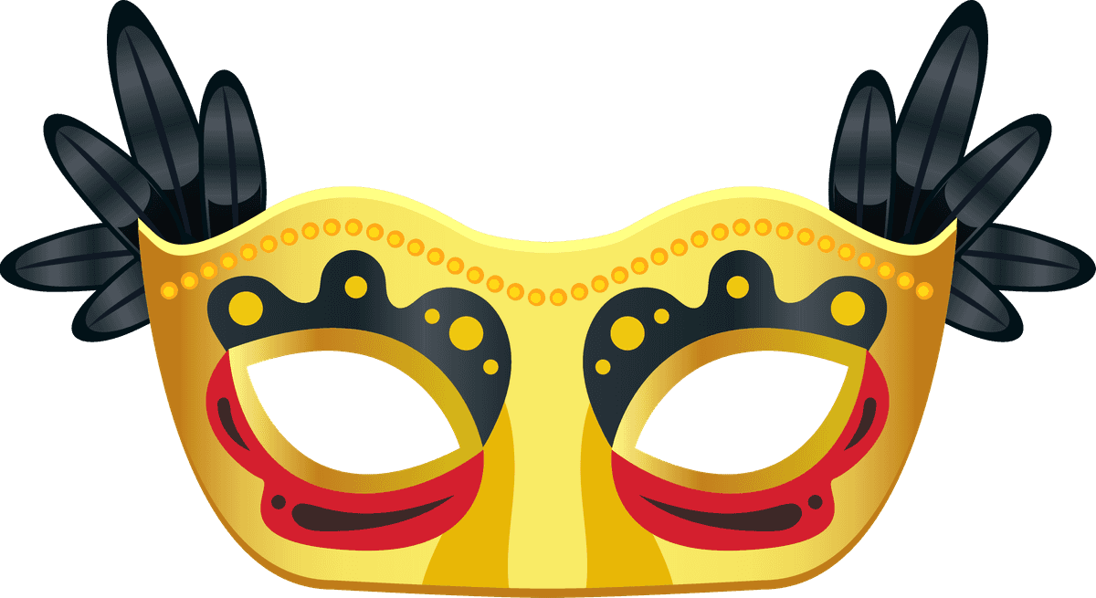 beautiful mask venetian carnival masks set