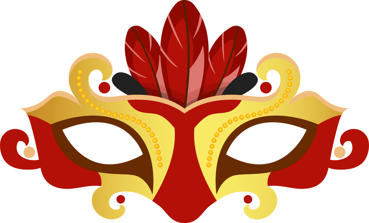 beautiful mask venetian carnival masks set