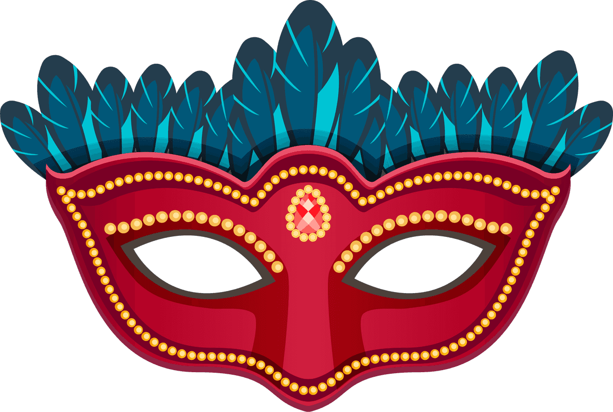 beautiful mask venetian carnival masks set