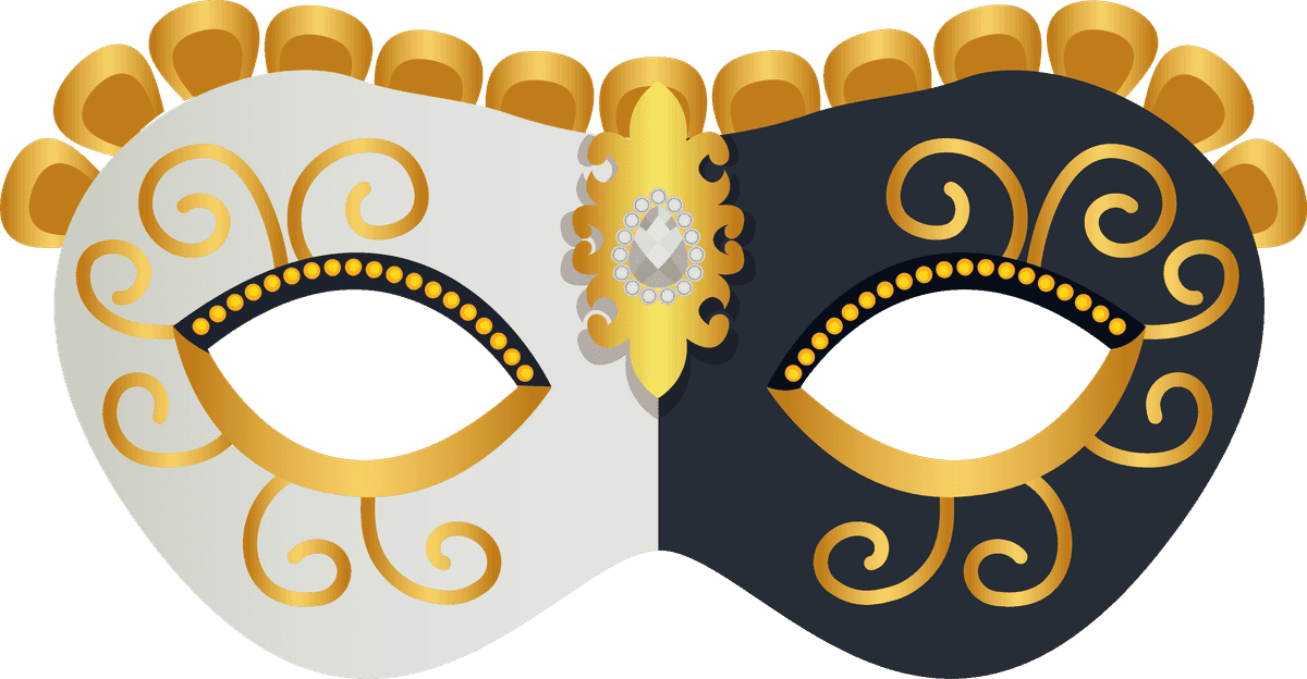 beautiful mask venetian carnival masks set
