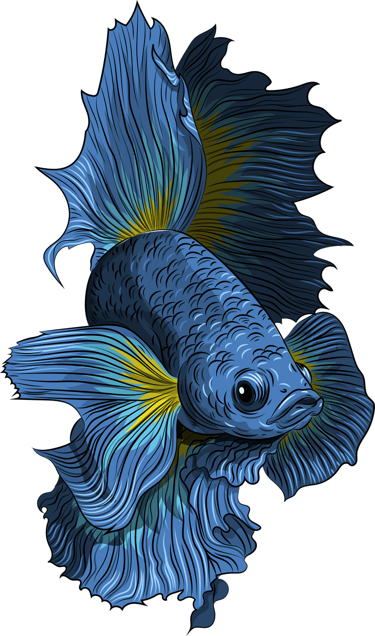 beautiful ornamental fish ornamental fish icons elegant motley 