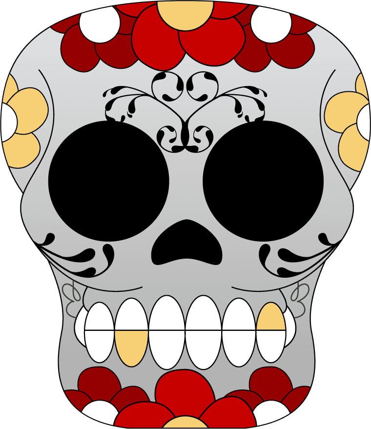 beautiful patterned skulls skulls and flowers