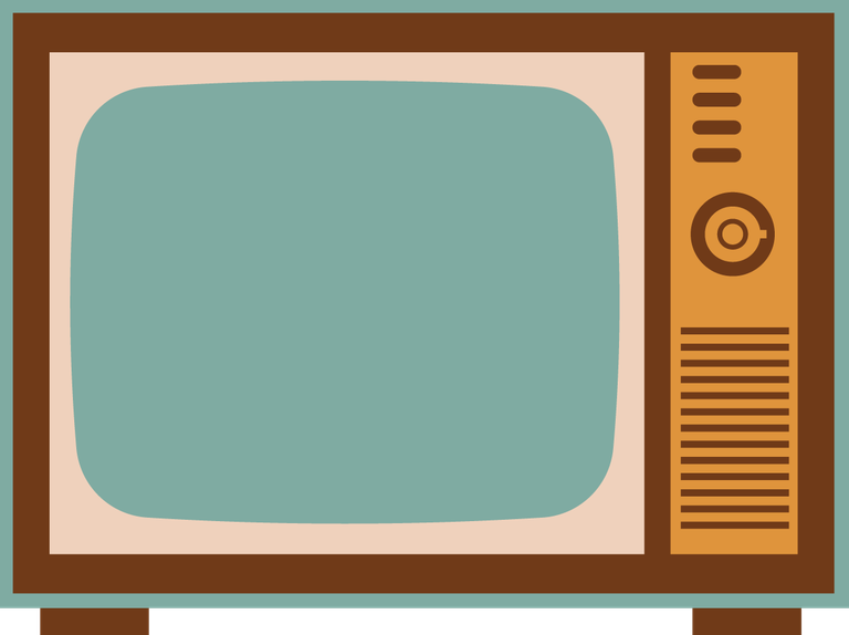 big old television illustration with retro styling perfect for nostalgic decor projects