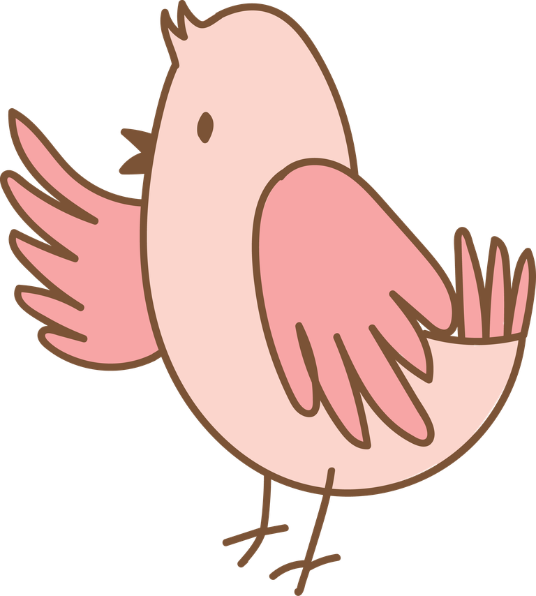 cute pink bid clipart for charming invitations and playful decor ideas
