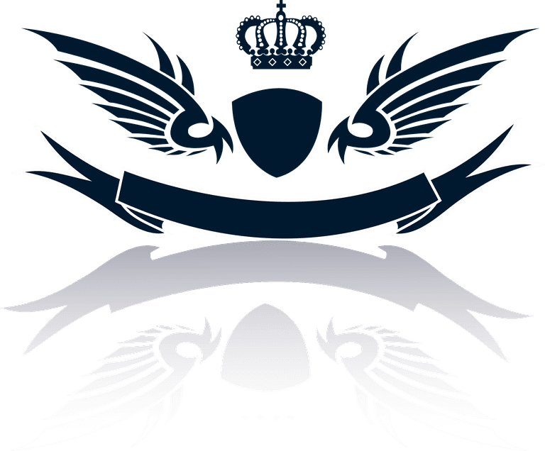 bird logo eagles silhouettes
