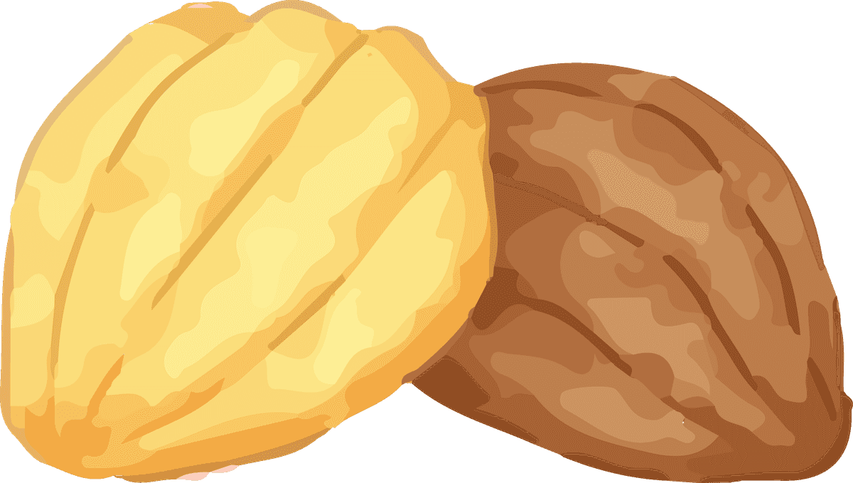biscuit drawing smear watercolor vector illustration of a crunchy snack for culinary projects