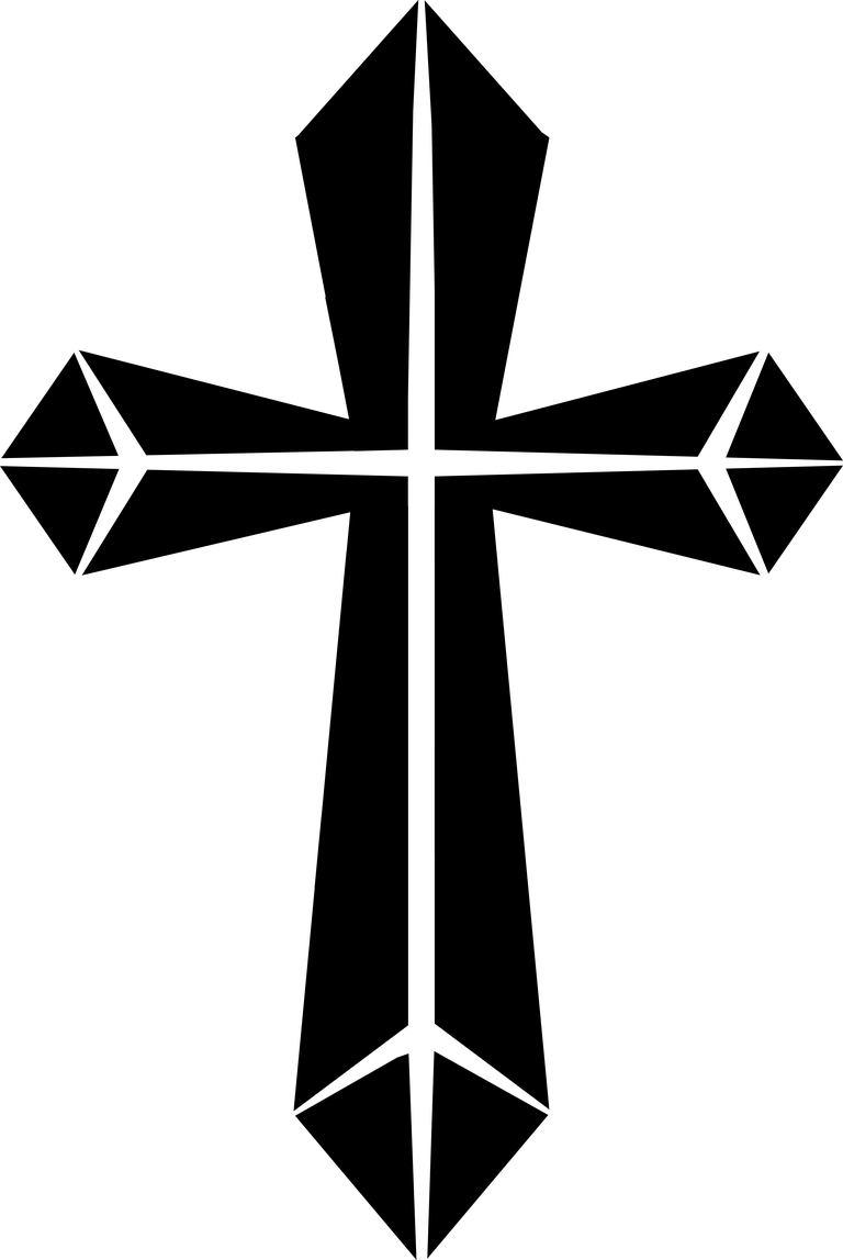 black bold cross symbols icon for impactful communication and emphasis in various applications