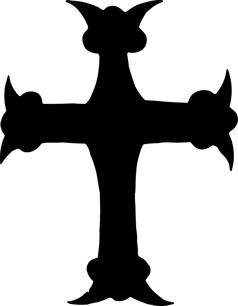 black bold cross symbols icon for medical alerts and notifications in various apps