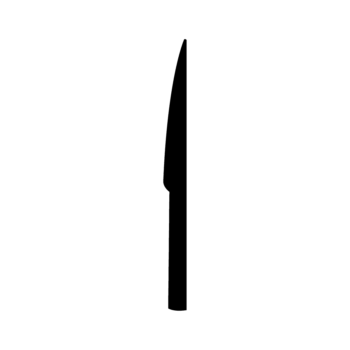 Black kitchen utensil icons
