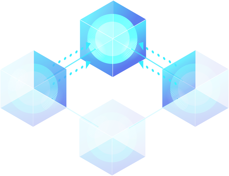 blockchain and cryptocurrency concept showcasing innovative network nodes for secure transactions