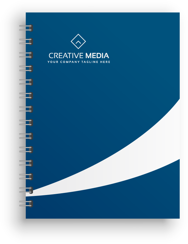 blue abstract business stationery set for modern corporate branding and professional presentations