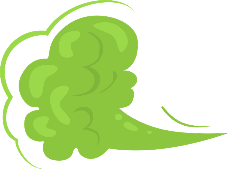 blue smoke smelling smoke icon kit