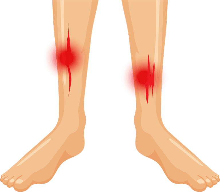 body position body pain physical injury human trauma symbols legs