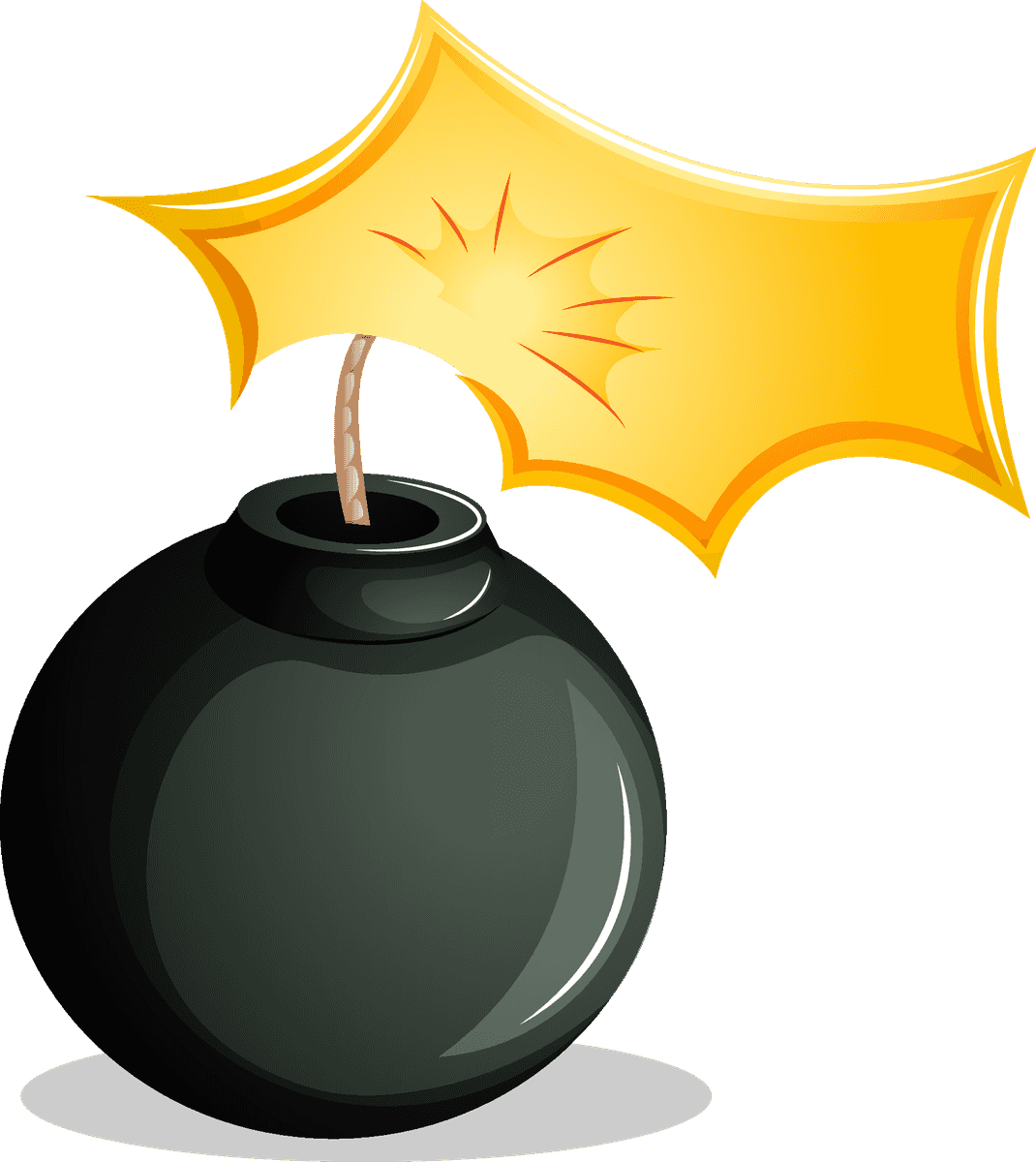 bombs and explosive objects illustration featuring dynamic cartoon style with vibrant colors and effects