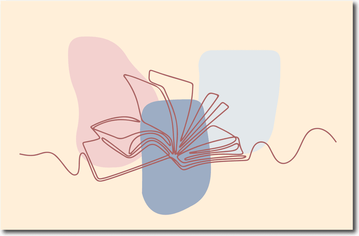 book design abstract classic gentle cover