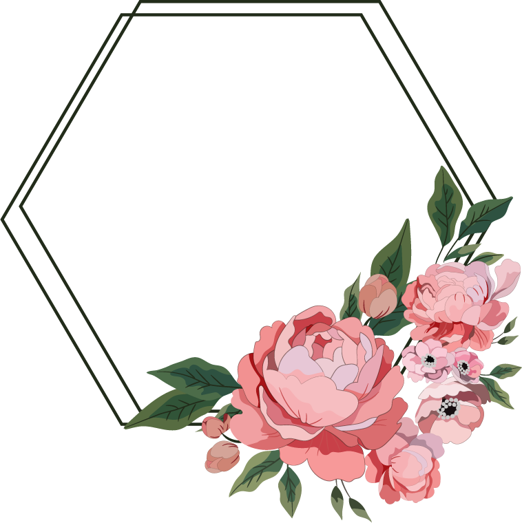 decorative floral frame border